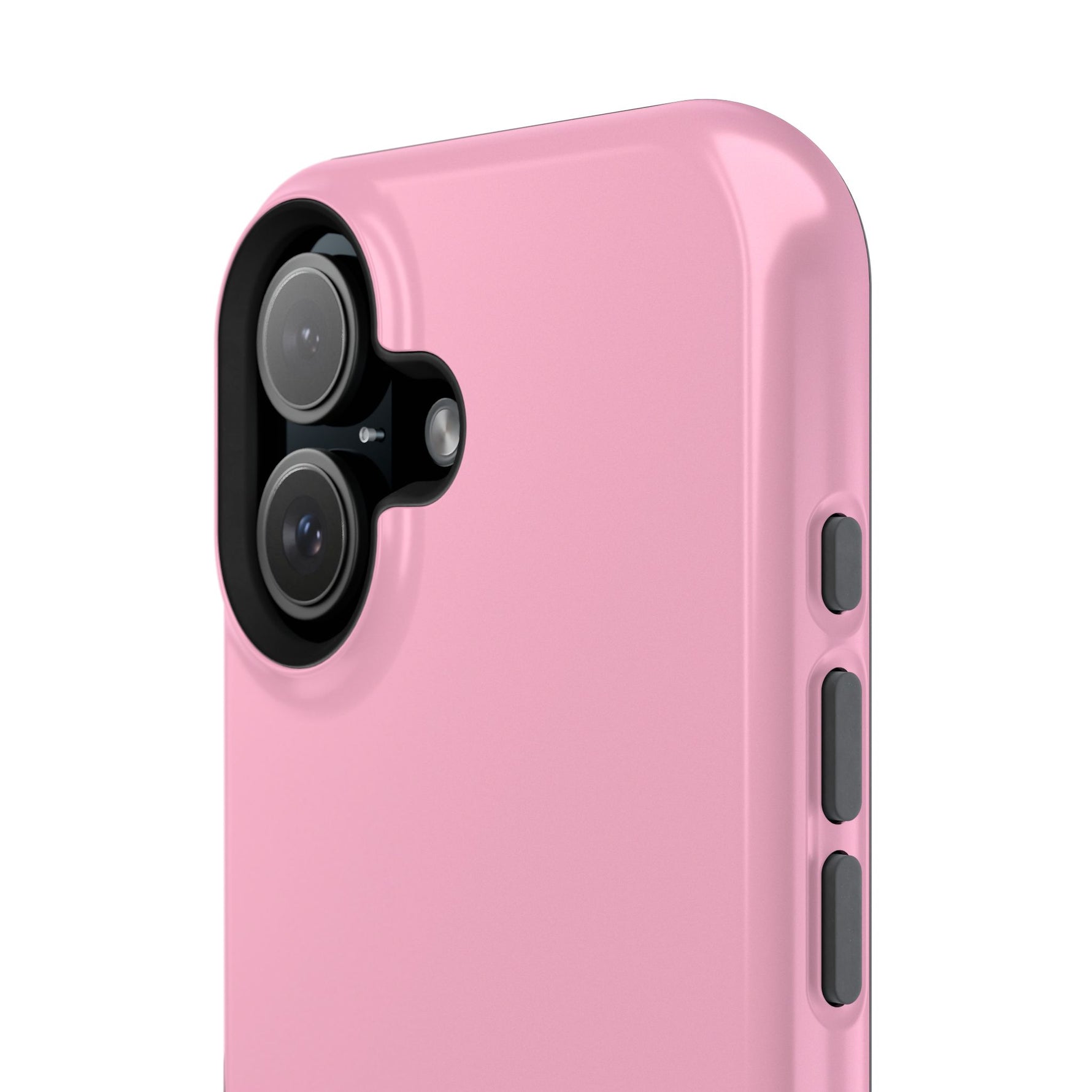 Cotton Candy Pastel Pink Impact-Resistant Phone Case | Slim Protective MagSafe-Compatible Cover