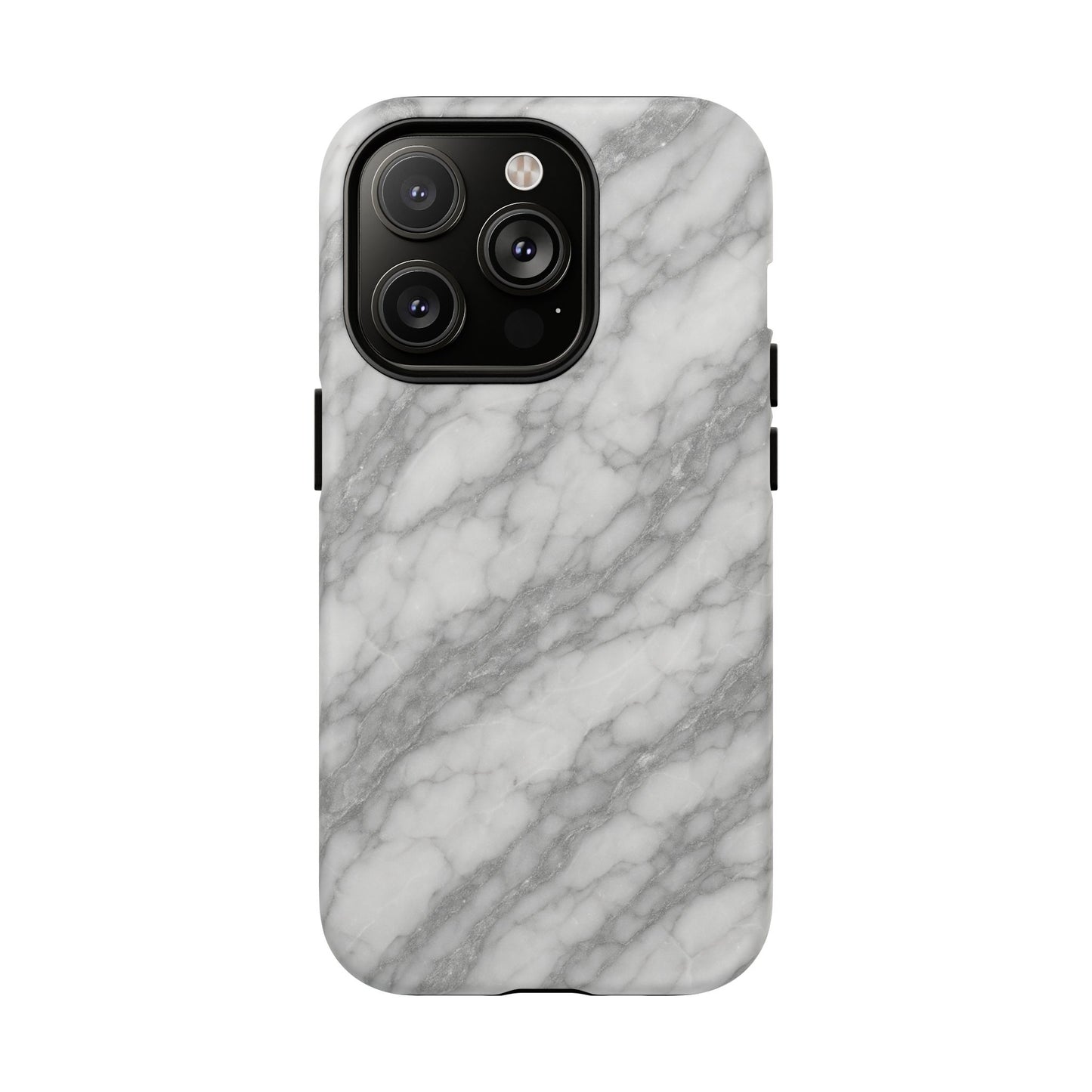 Silver Mist Marble iPhone Case with MagSafe - Shamo's