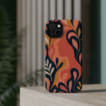 Floral Feminine Abstract MagSafe Impact-Resistant iPhone Case  Shamo's