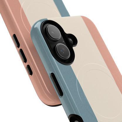 France Flag iPhone Case in Pastel Colors | MagSafe