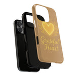 Grateful Heart iPhone Case — Warm Neon Heart  Shamo's