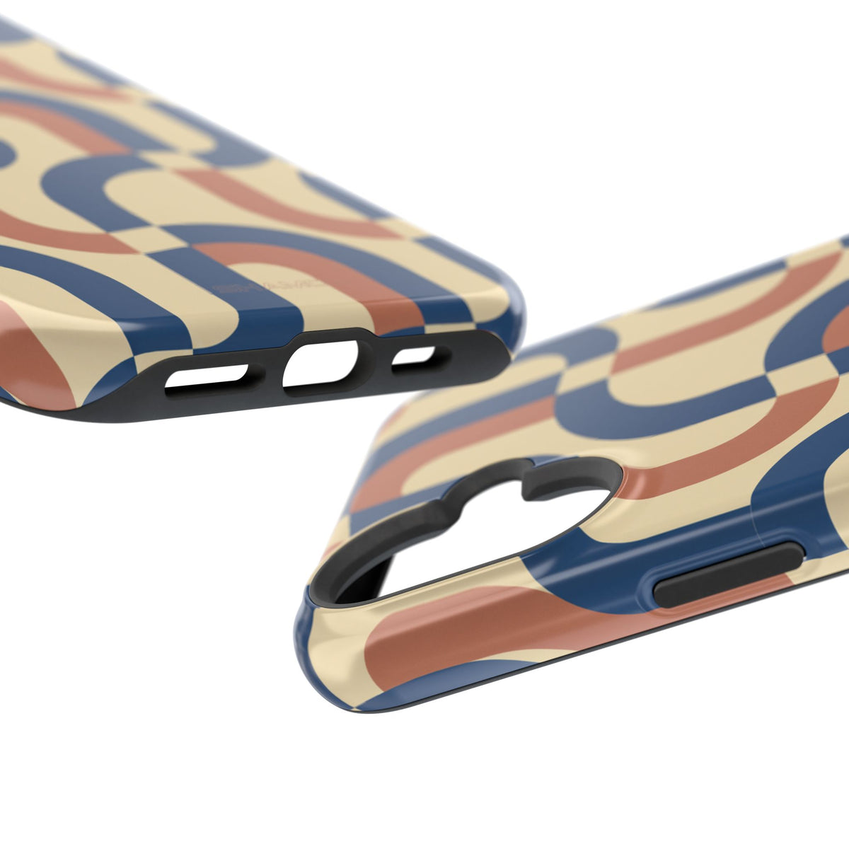 Mod Ribbon – Retro Geometric MagSafe Phone Case