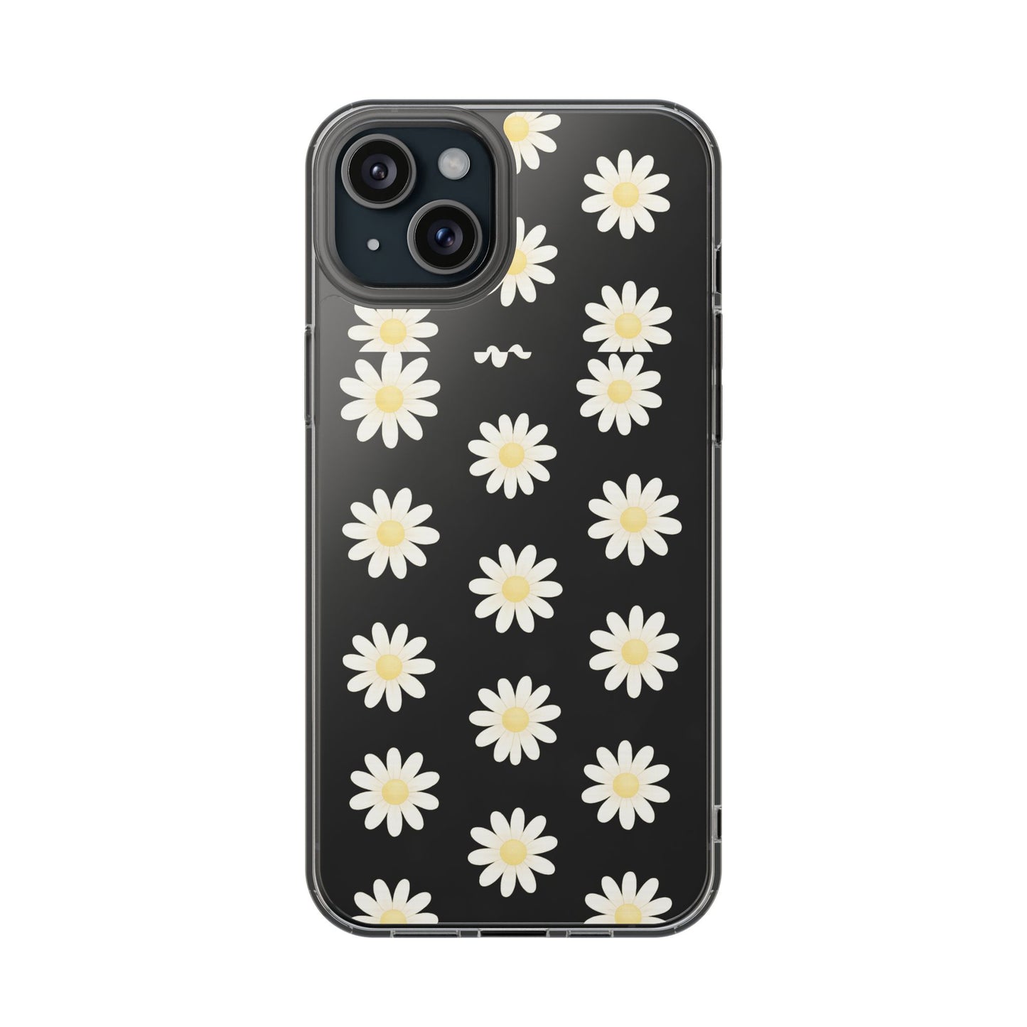 Daisy Floral Clear iPhone Case - Shamo's