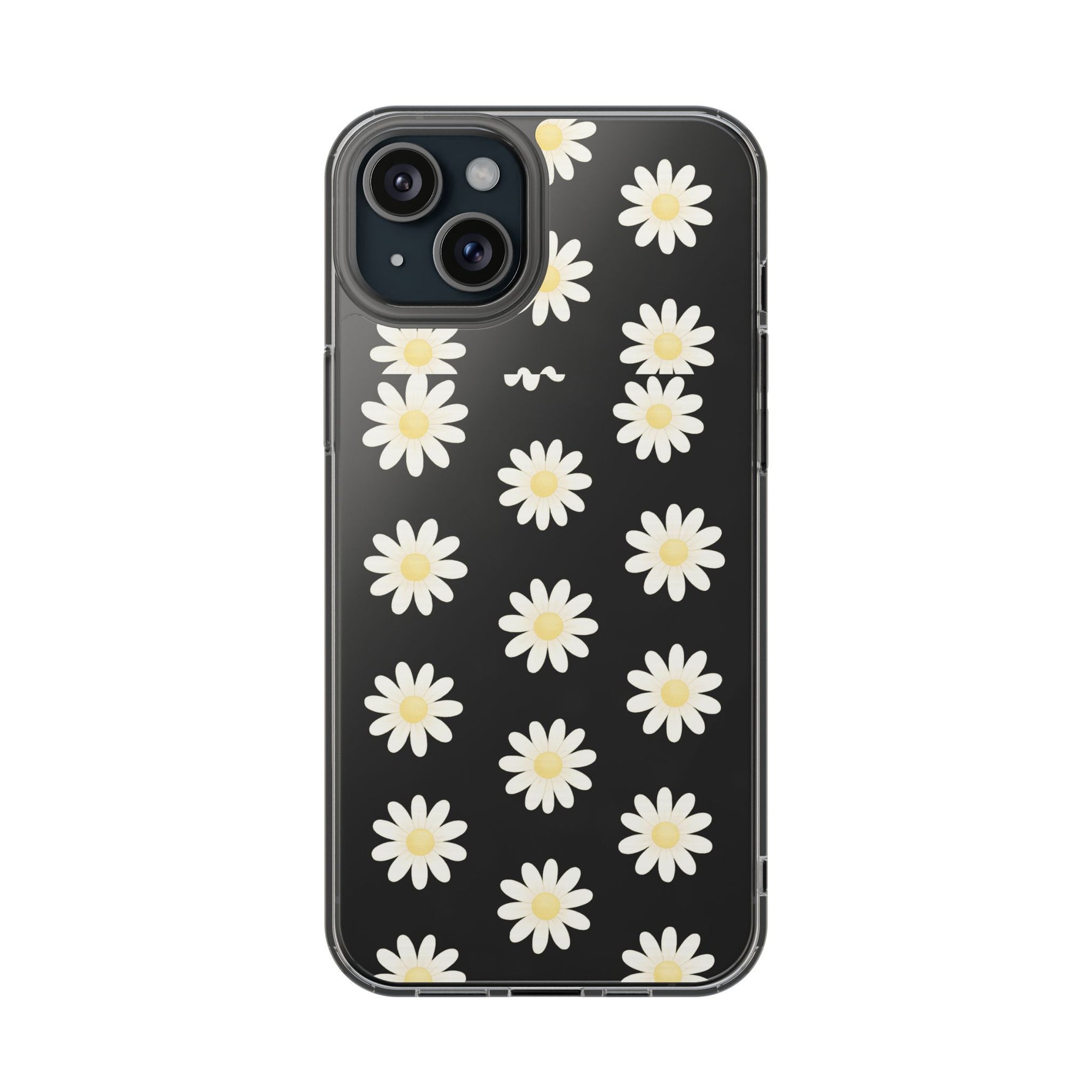 Daisy Floral Clear iPhone Case - Shamo's
