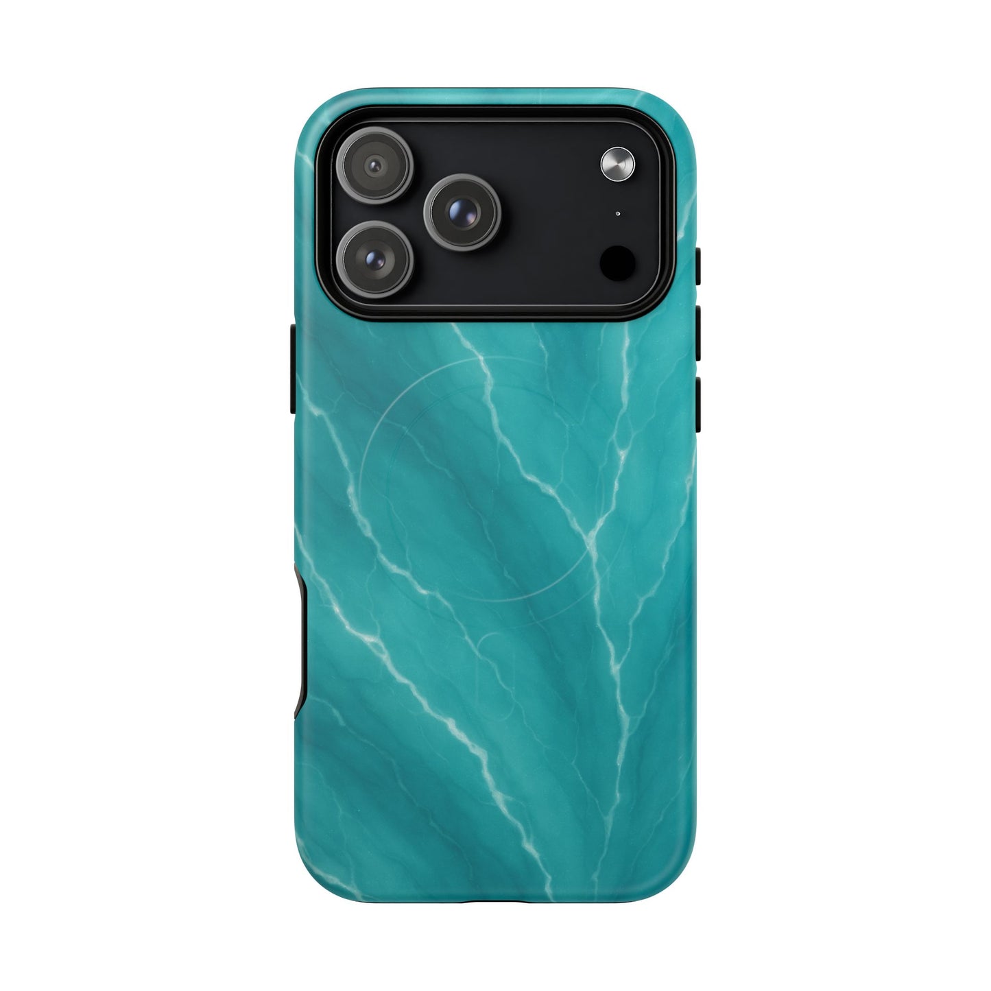 Ocean Aura Marble iPhone Case — MagSafe Compatible - Shamo's