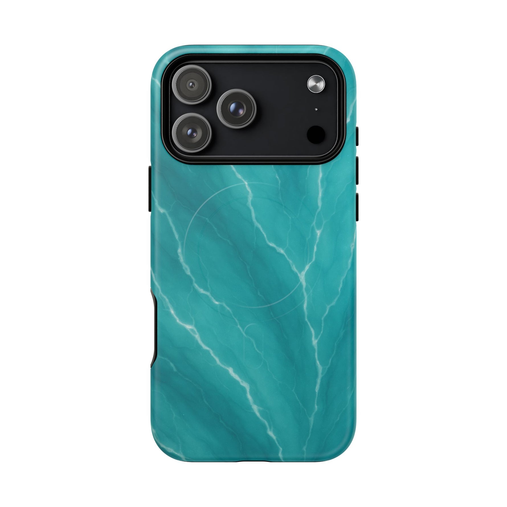 Ocean Aura Marble iPhone Case — MagSafe Compatible - Shamo's