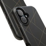 Black Geometric Design iPhone Case | MagSafe  Shamo's