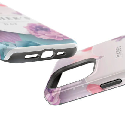 MagSafe Tough Cases with Happy Mother's Day print - Shamo's