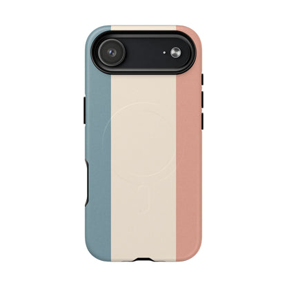 France Flag iPhone Case in Pastel Colors | MagSafe