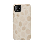Neutral Pebble Pattern Tough iPhone Case  Shamo's