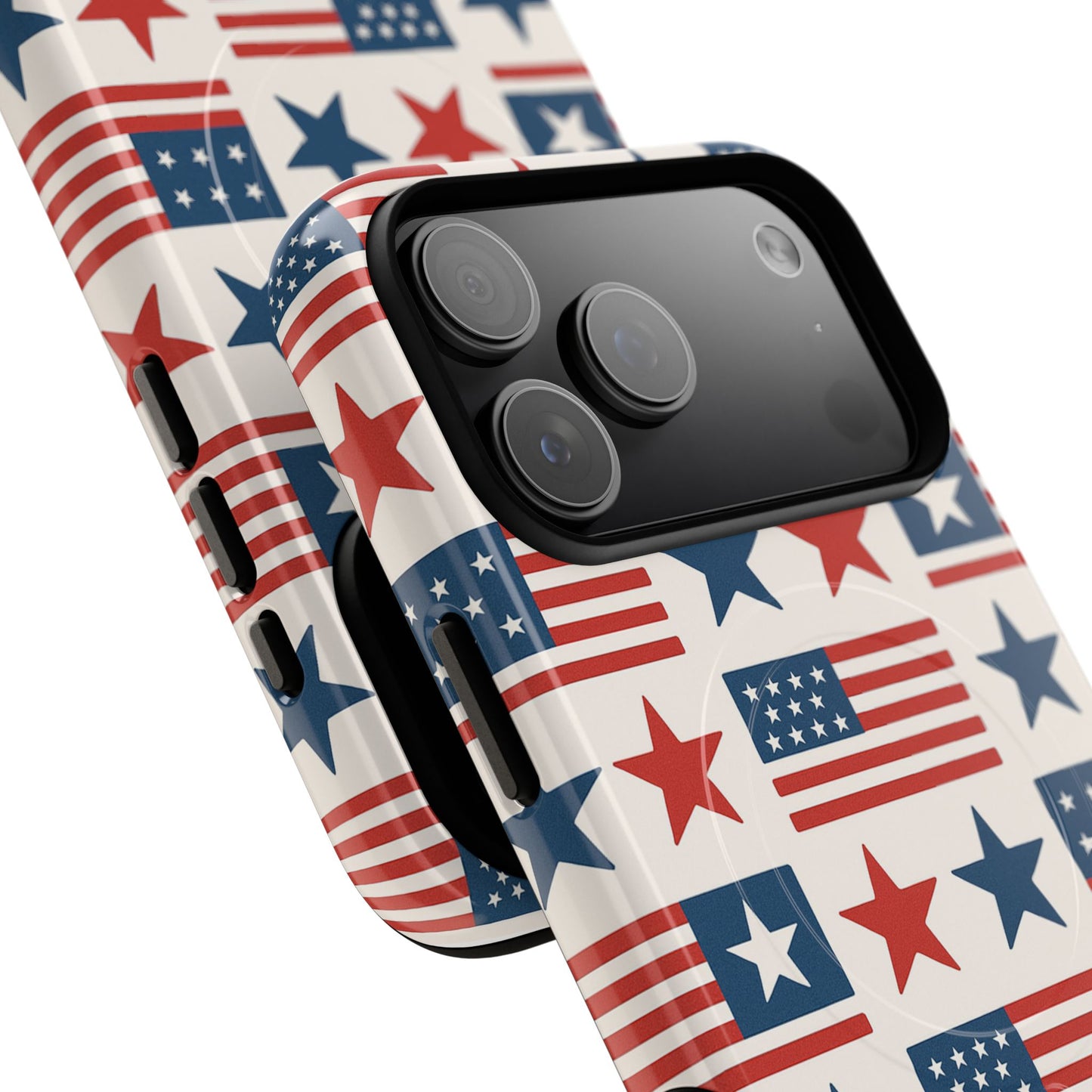 Patriotic American Flag iPhone Case | MagSafe