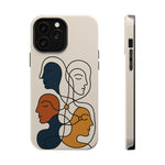 "Connected Lines" Minimalist iPhone Case — MagSafe, Magnetic Impact-Resistant  Shamo's iPhone 13 Pro Max / Glossy