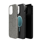 Cracked Concrete Texture iPhone Case with MagSafe compatibility  Shamo's
