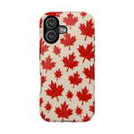 Canadian Flag Magnetic Impact-Resistant Phone Case