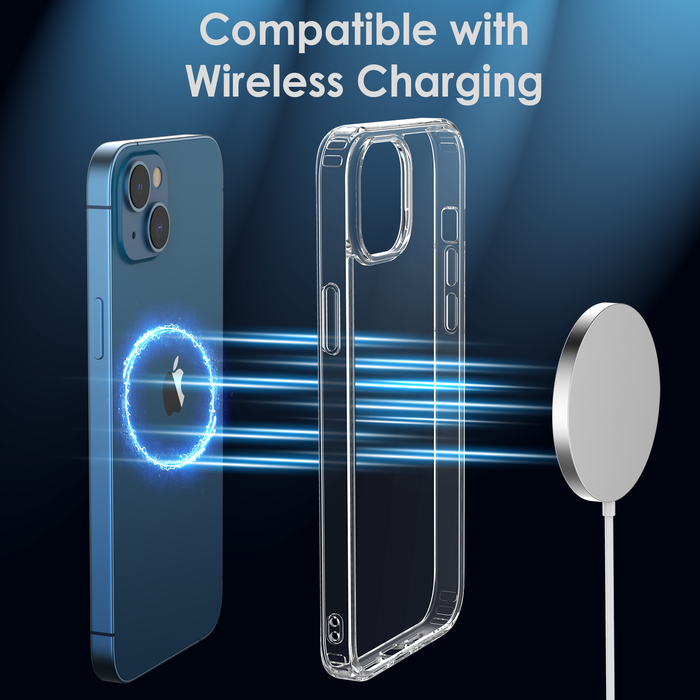 Hybrid Clear Case for iPhone 15 Plus