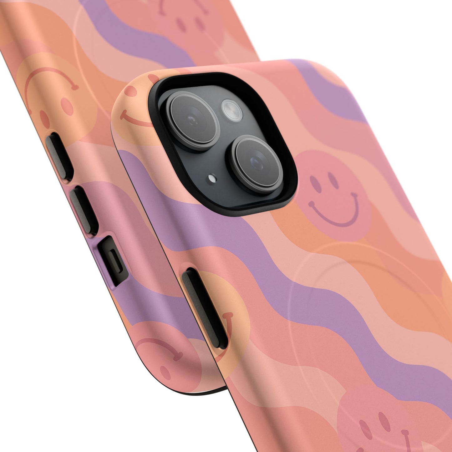 Groovy Smiley Faces Retro iPhone Case | MagSafe