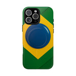 Brazil Flag iPhone Case | MagSafe - Shamo's
