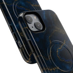 Midnight Marble iPhone Case with MagSafe - iPhone 17 / Glossy - Shamo's