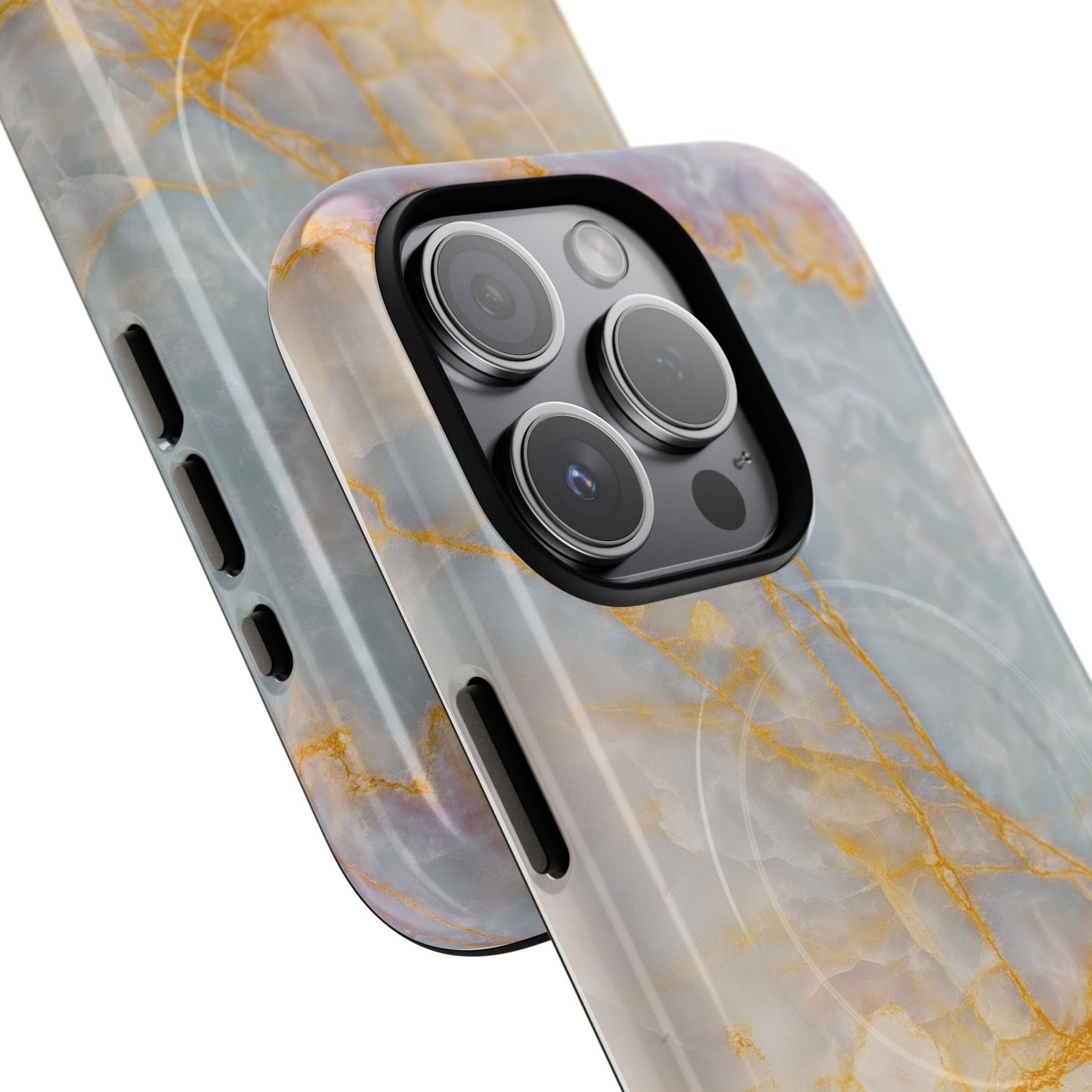 Marble Gold Vein iPhone Case (MagSafe Compatible)