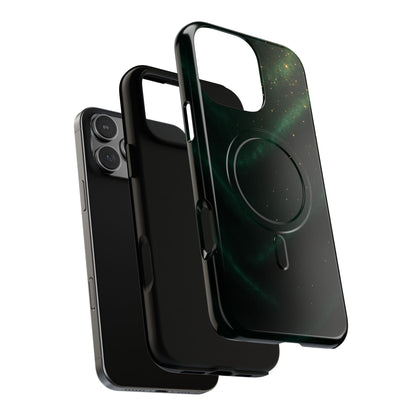 Luxury Series Emerald Galaxy iPhone Case with MagSafe
