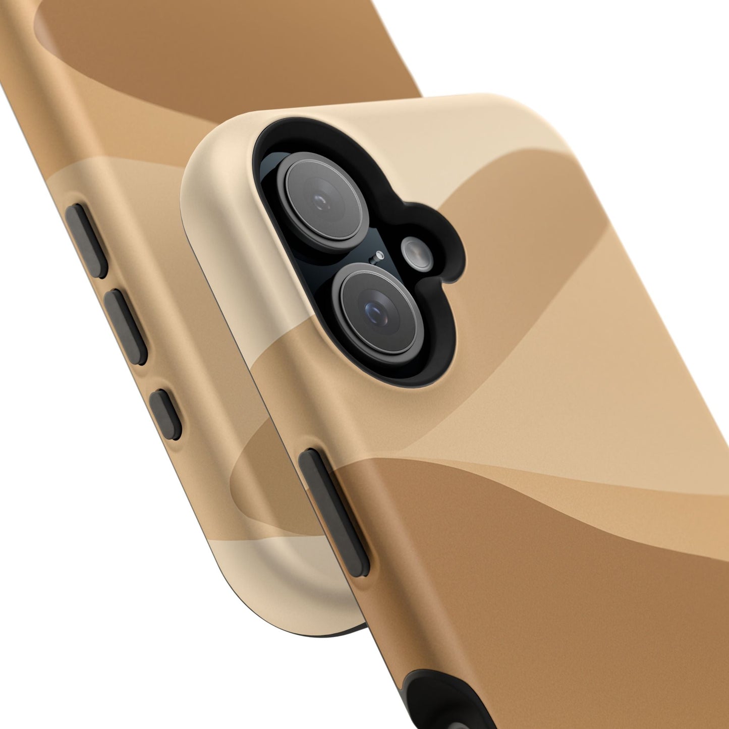 Neutral Desert Wave Design iPhone Case | MagSafe  Shamo's