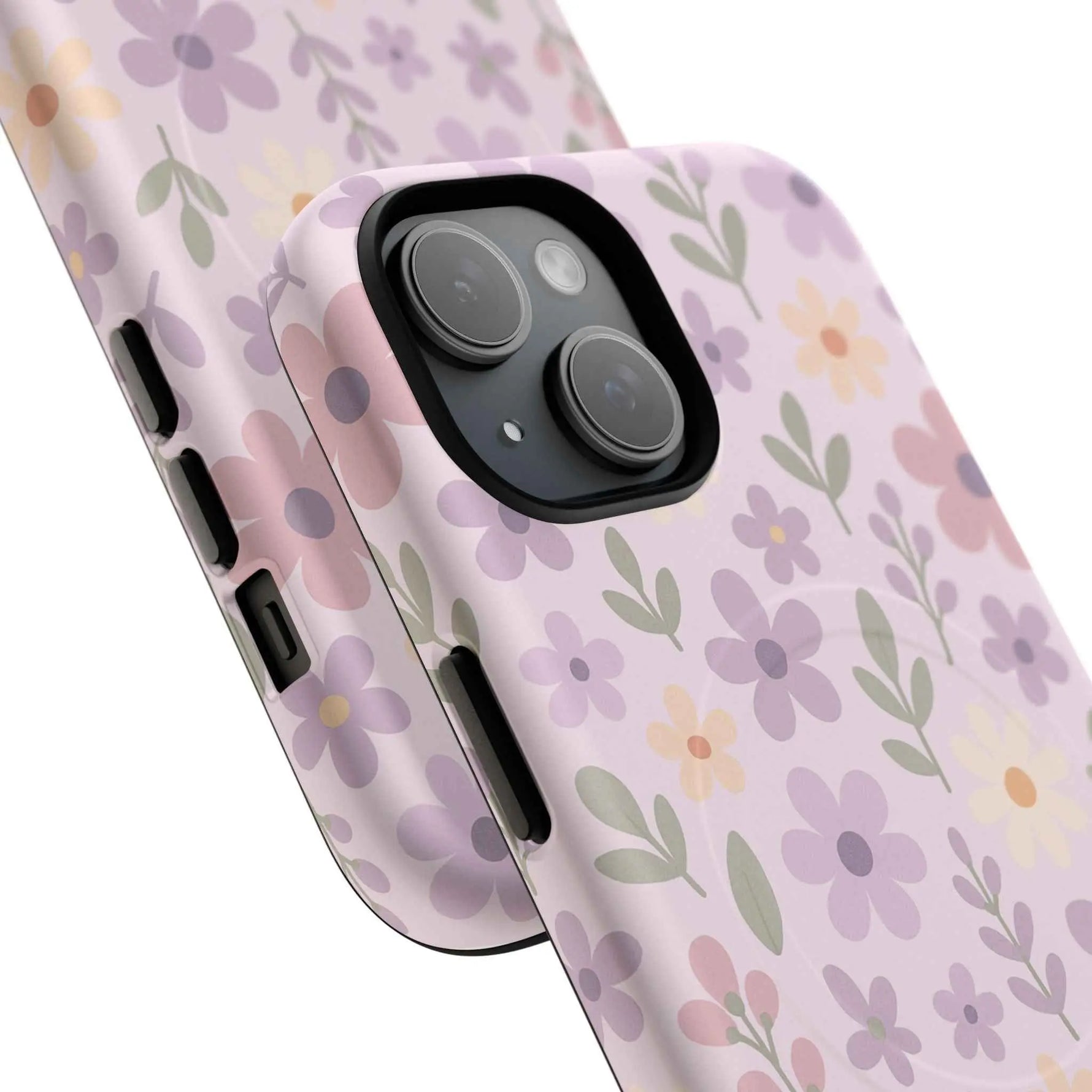 Floral Pattern | Compatible with MagSafe iPhone Case