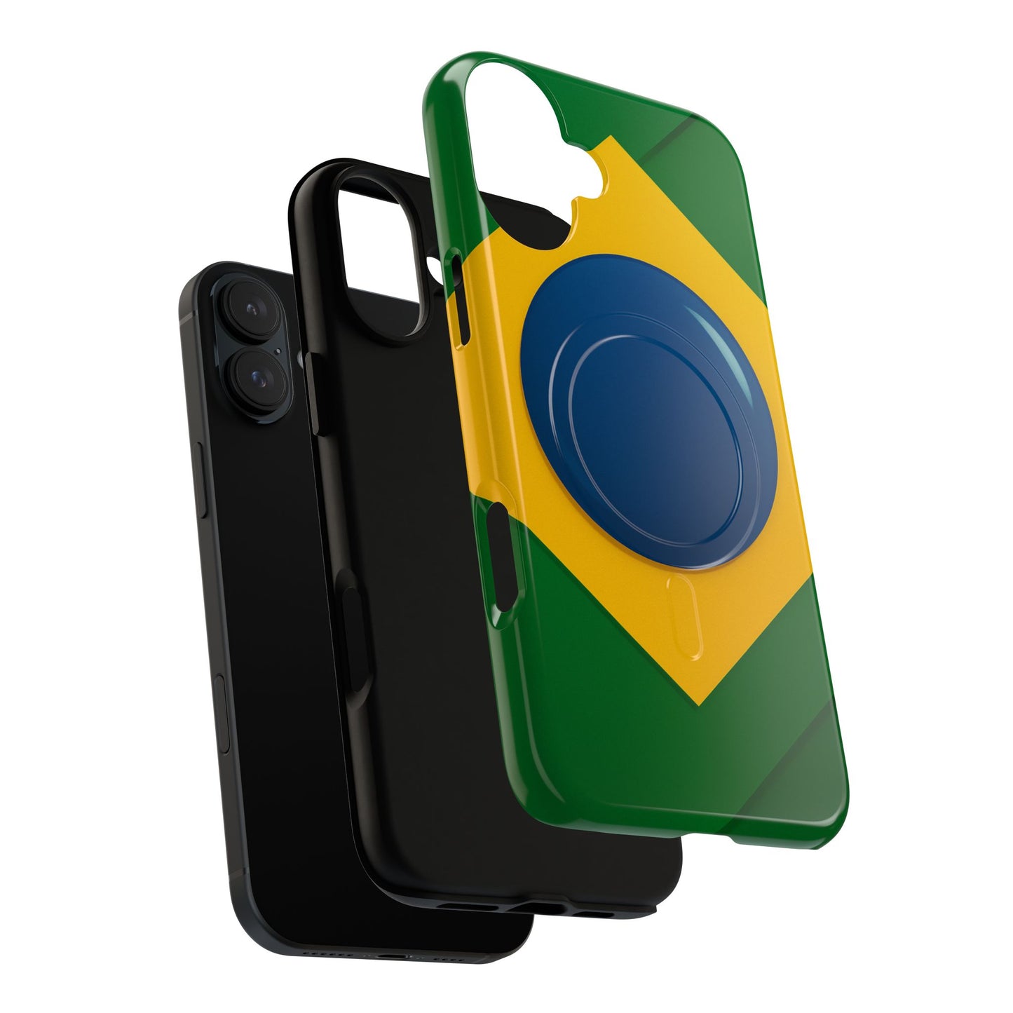 Brazil Flag iPhone Case | MagSafe