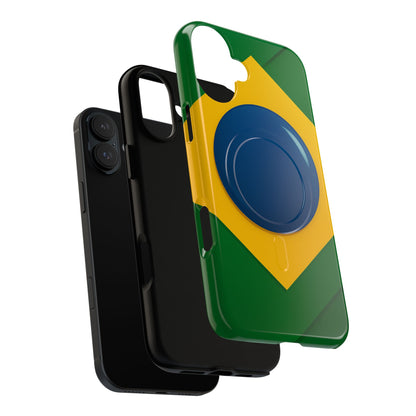 Brazil Flag iPhone Case | MagSafe
