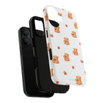 Strawberry Teddy iPhone Case with MagSafe