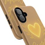 Grateful Heart iPhone Case — Warm Neon Heart  Shamo's