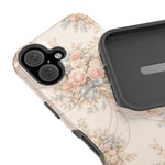 Floral Vintage Rose Phone Case, MagSafe Impact-Resistant - iPhone 17 Pro Max / Glossy - Shamo's