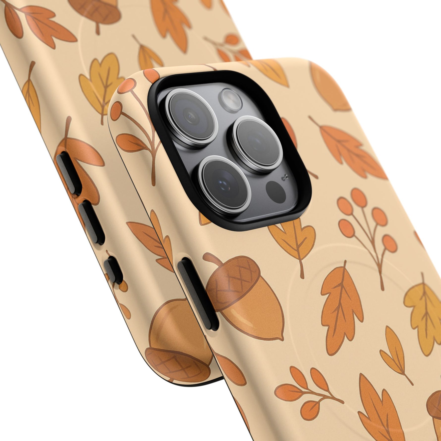 Autumn Leaves Woodland Berries iPhone Case | MagSafe - Shamo's