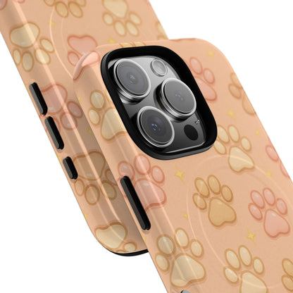 Pawfect Pattern Tough iPhone Case compatible with MagSafe