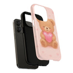 Heart Hug Teddy Bear iPhone Case – with MagSafe  Shamo's