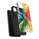 Vibrant Abstract Paint Explosion Impact Phone Case  Shamo's