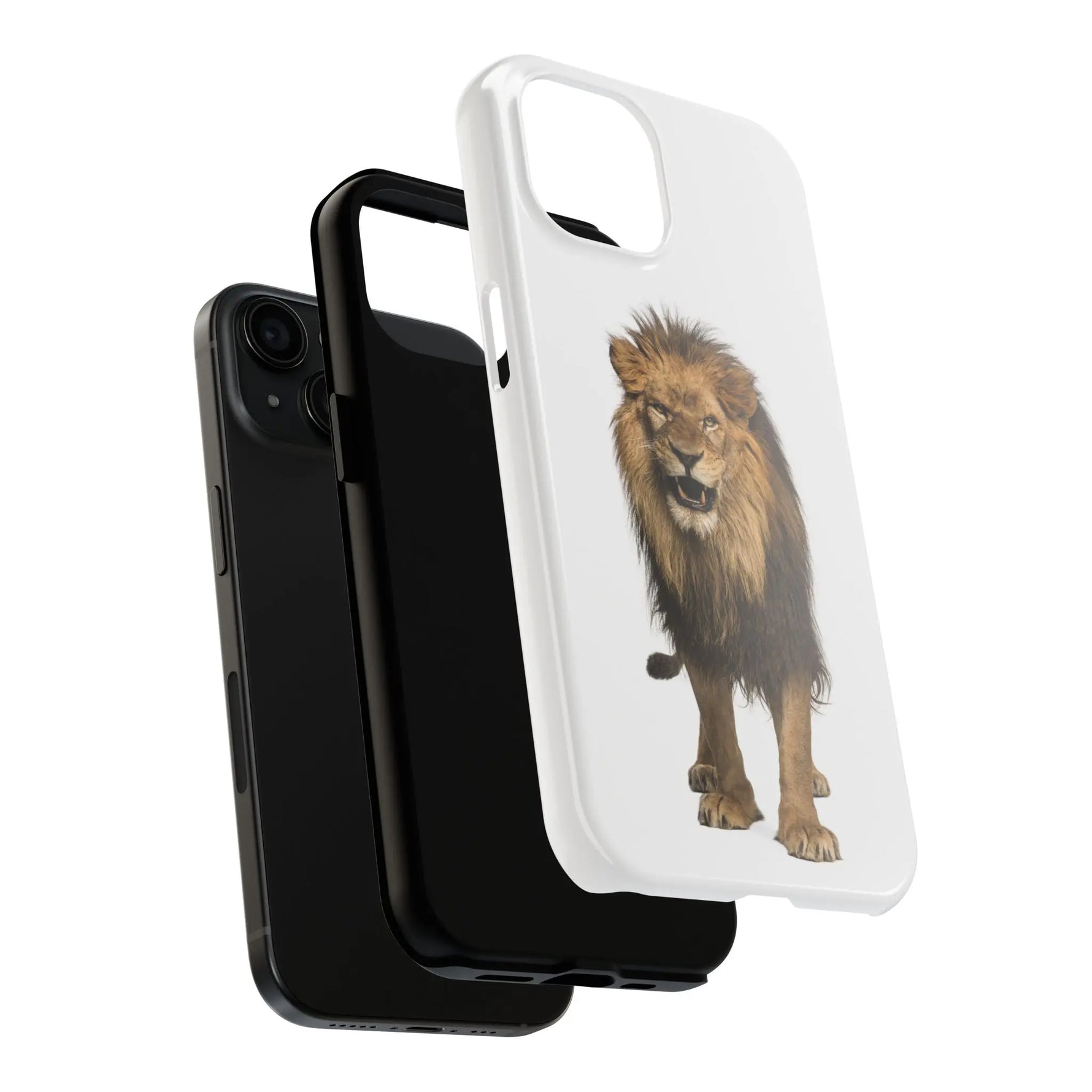 Tough Phone Cases with Lion roaring - Shamo's
