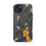 “Rebuilding Myself” Abstract iPhone Case — Magnetic MagSafe Impact-Resistant  Shamo's iPhone 15 Plus / Matte