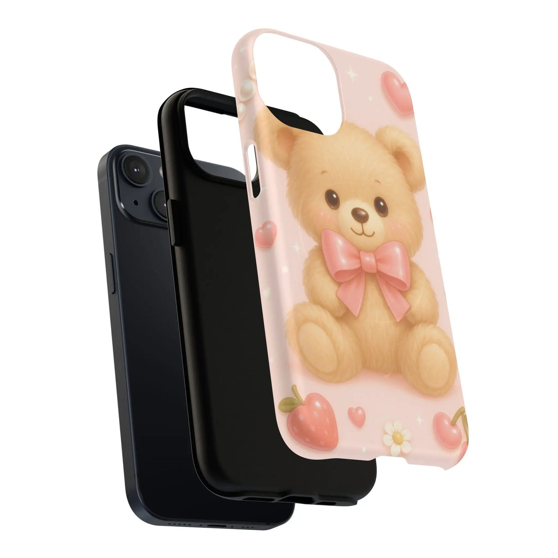 Ribbon Teddy Bear Love iPhone Case with MagSafe  Shamo's