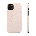 Sparkle Polka Dot Magnetic MagSafe Compatible Impact Phone Case