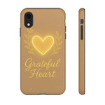Grateful Heart iPhone Case — Warm Neon Heart - Shamo's