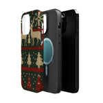 Holiday Reindeer Knit iPhone Case | compatible with MagSafe  Shamo's