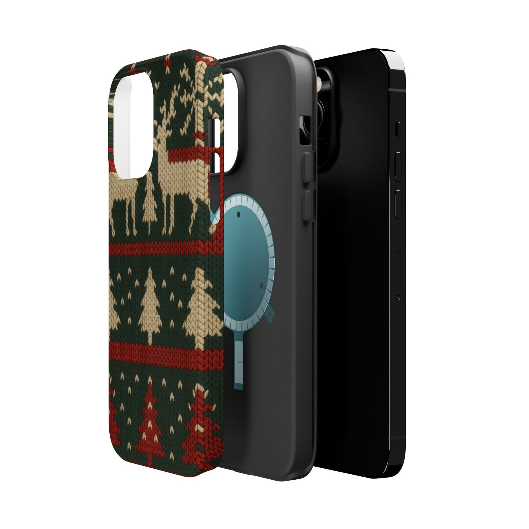 Holiday Reindeer Knit iPhone Case | compatible with MagSafe  Shamo's