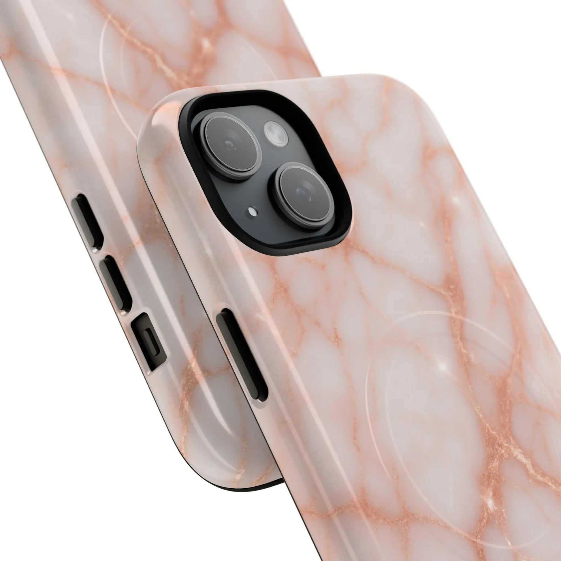 Rose Gold Glam iPhone Case with MagSafe - Shamo's