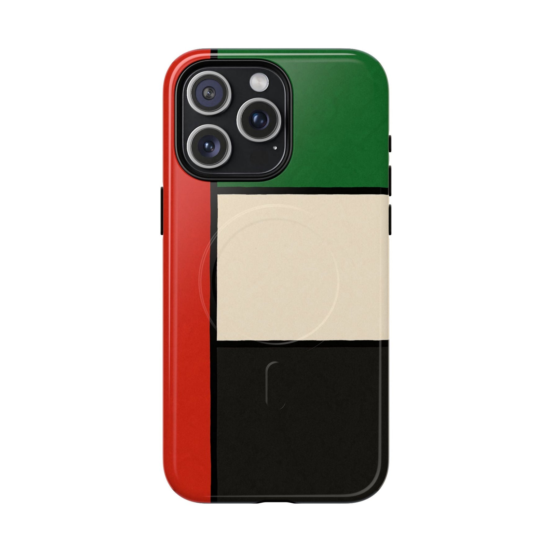 UAE Flag iPhone Case | MagSafe  Shamo's iPhone 15 Pro Max / Glossy
