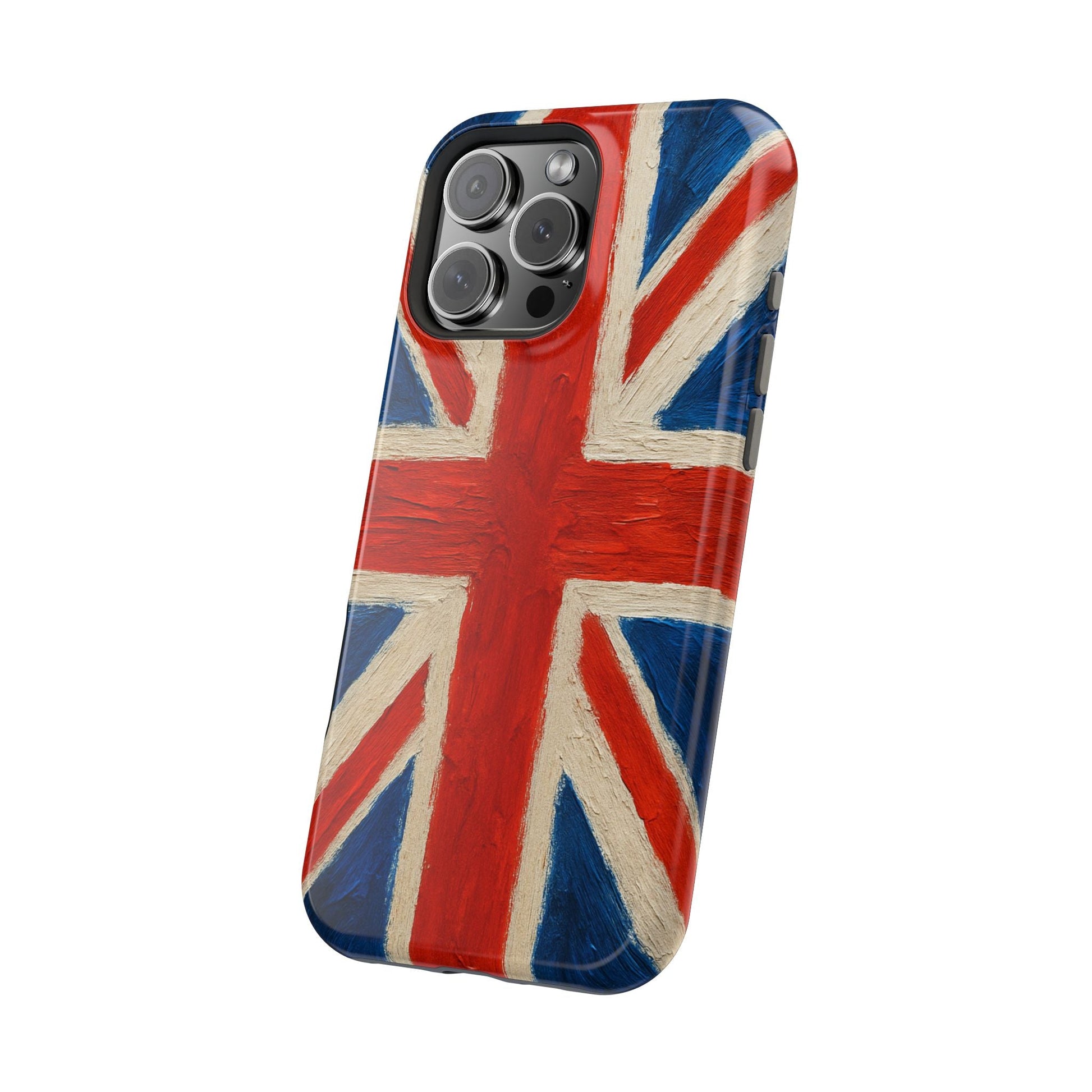 MagSafe Tough iPhone Case — UK Flag Magnetic Impact-Resistant Design  Shamo's