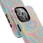 Rainbow Marble Swirl iPhone Case with MagSafe  Shamo's