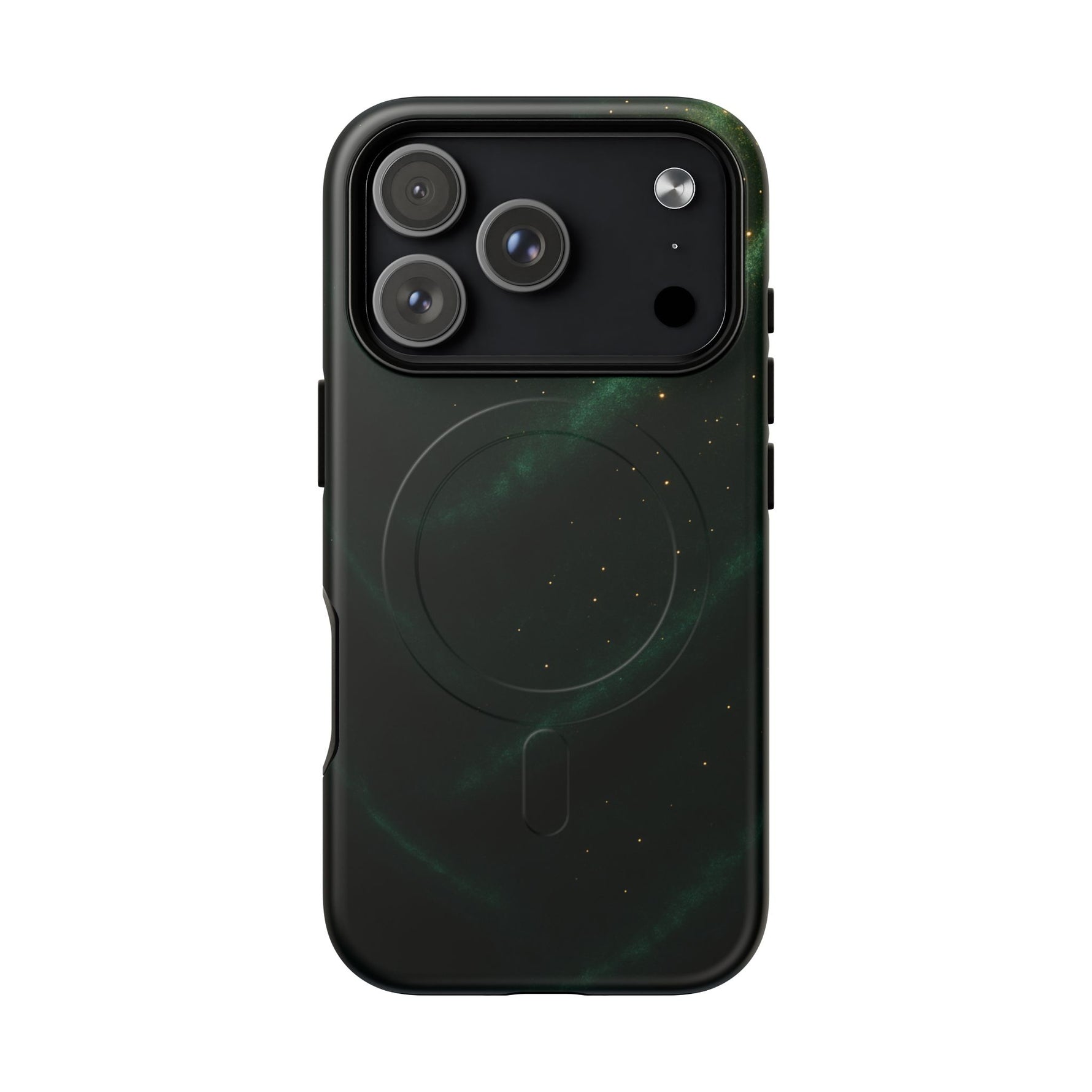 Luxury Series Emerald Galaxy iPhone Case with MagSafe - Shamo's