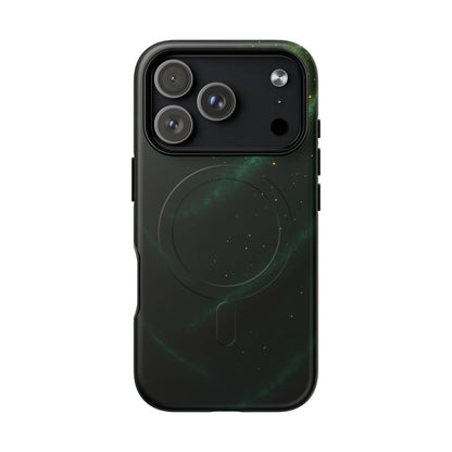 Luxury Series Emerald Galaxy iPhone Case with MagSafe - Shamo's