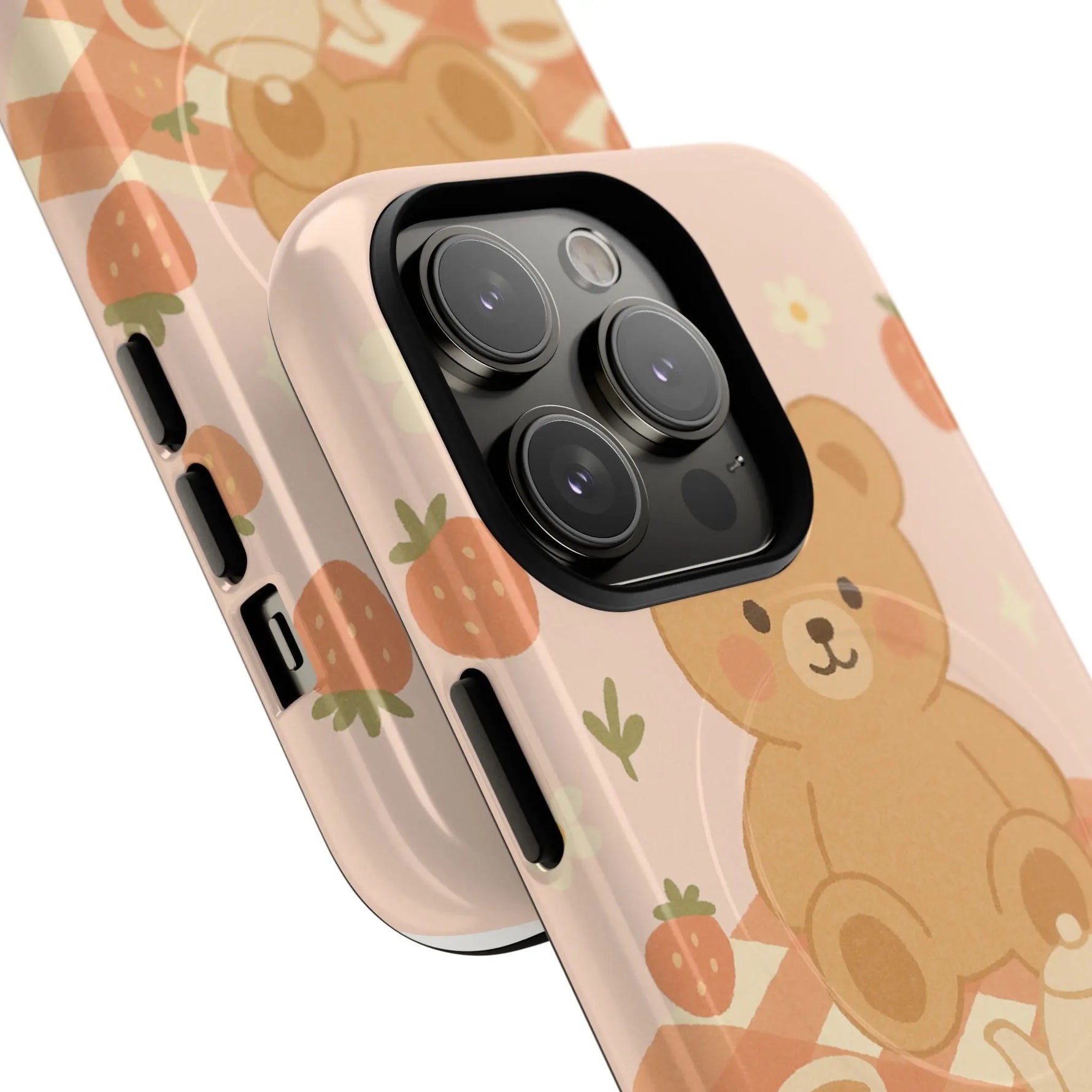 Blossom Bear Picnic iPhone Case with MagSafe  Shamo's