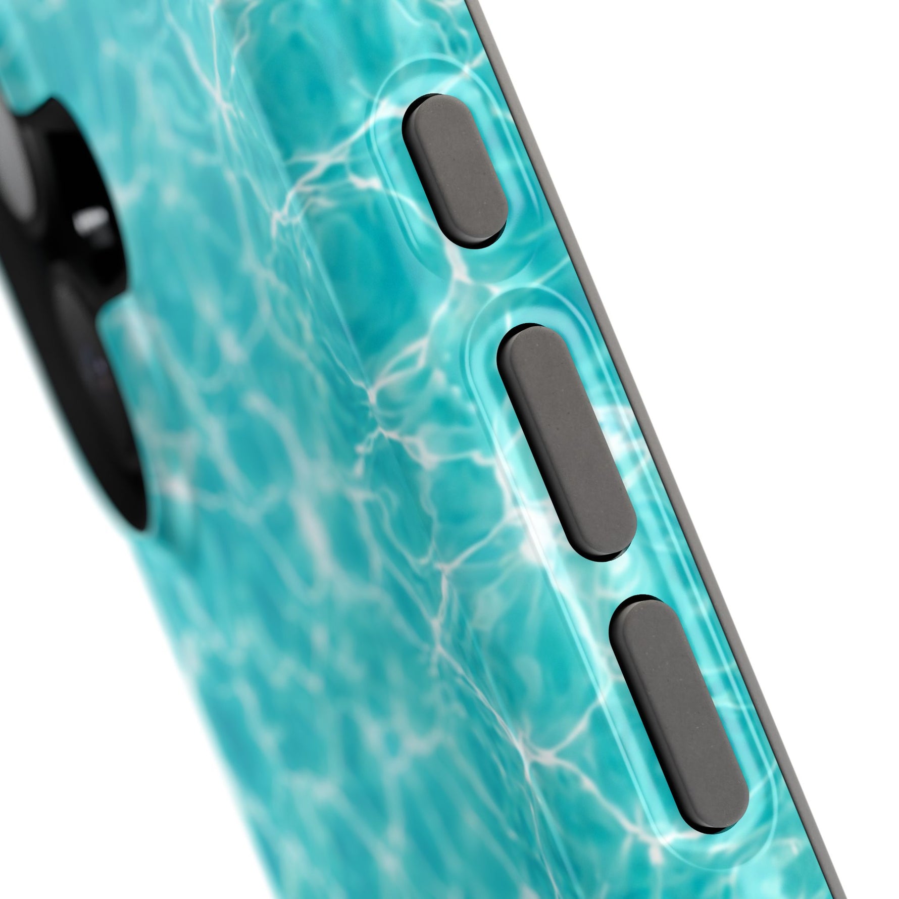 Turquoise Tide Crystal Clear Water MagSafe Phone Case – Tropical Aqua Ocean Ripple Protective Cover